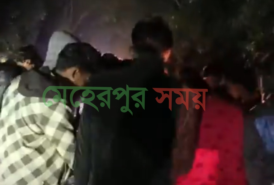 মেহেরপুরে সড়ক দুর্ঘটনায় মােটরসাইকেল আরােহী নিহত