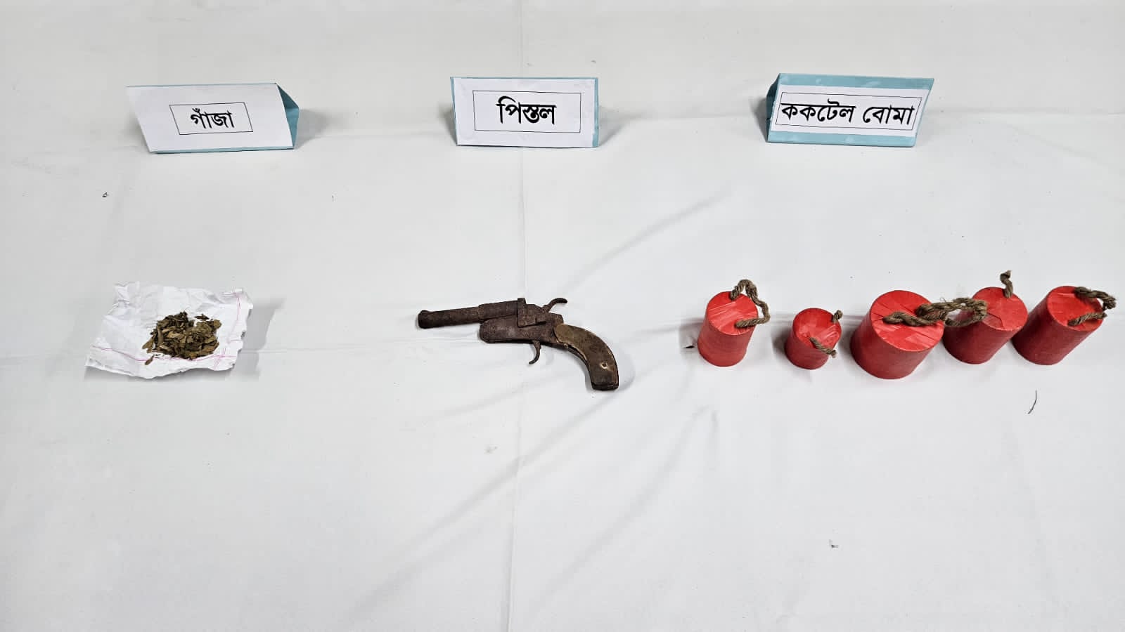 গাংনীর চােখতােলা এলাকায় সেনাবাহিনীর অ-ভি-যা-নে পি-স্ত-ল-ক-ক-টে-ল বাে-মা উদ্ধার