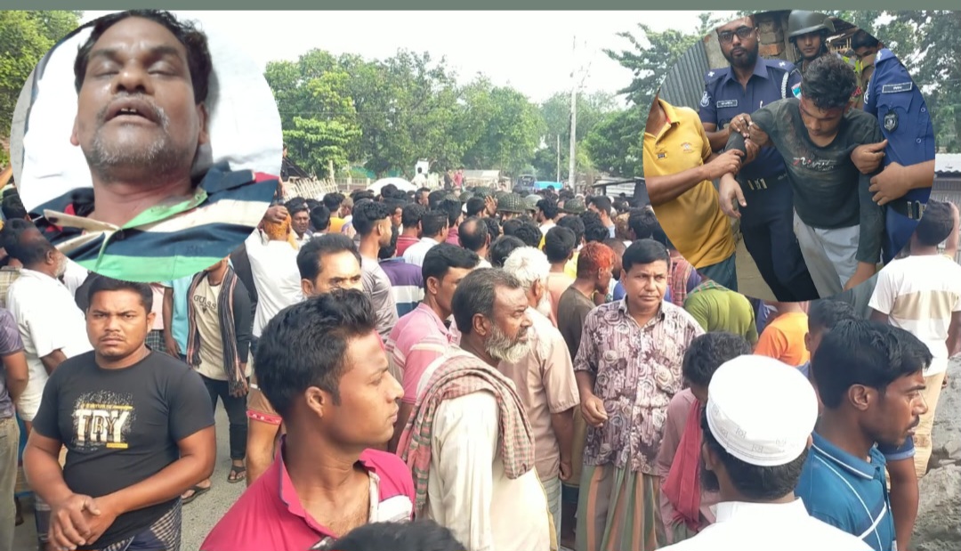 গাংনীতে জামাইয়ের ছুরিকাঘাতে চাচা শ্বশুর খুন ; ঘাতক জামাই আটক